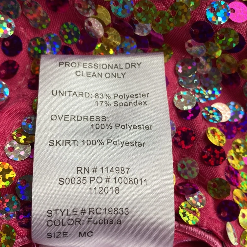 Revolution Fuchsia Dance Costume